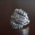 Ladies Old-Fashioned Wedding Ring - White Gold/2 Carats of Diamonds 1 thumbnail