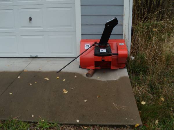 DR Snow-Thrower Attachment 1