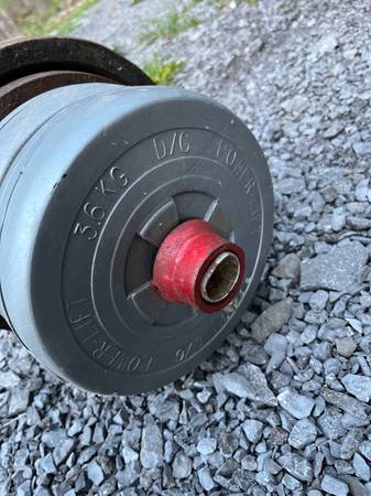 Weight Bar with Weights - $60 (Carthage)63442202533635121