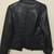 Women leather black jackets size small 6 thumbnail