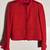 Maje Red Cropped Tweed Jacket - Steal Deal! 3 thumbnail