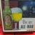 BALLANTINE ALE LIGHT UP SIGN "BE AN ALE MAN" 1963 WORKS LIGHT WEAR 4 thumbnail