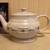 Longaberger Pottery Teapot - Blue Trim 2 thumbnail