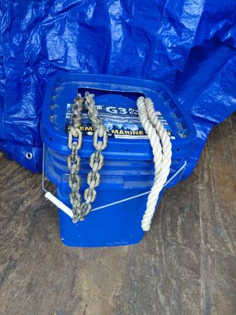 Anchor chain and rode 1