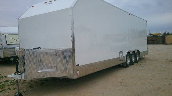 Brown Motor Sports 30' Race Trailer 1