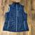 LL Bean PrimaLoft Packaway Vest Womens Blue Quilted Puffer Full Zip Ja 1 thumbnail