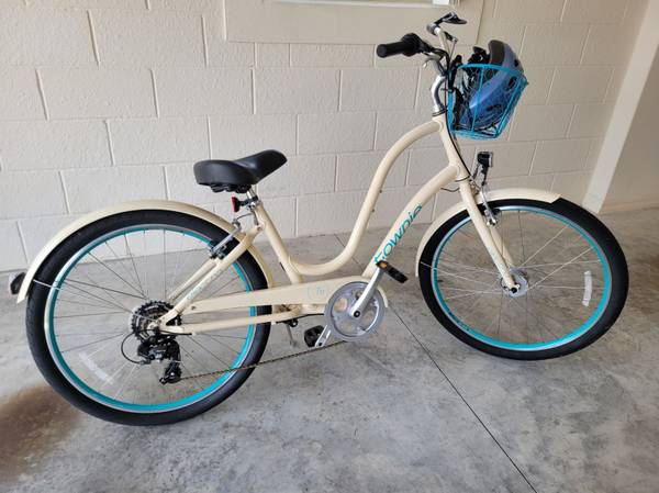 TOWNIE ELECTRA 26″ BIKE W/MIRROR 1