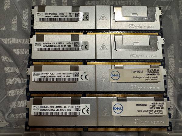 Several RAM modules 1