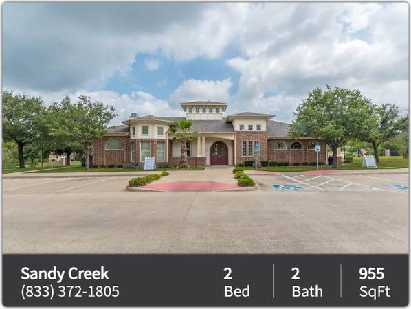 $1,077 / 2br - 955ft2 - The epitome of comfort & style: 2 BR, 955 Sq Ft homes now open. (Bryan)63821794369667121