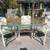 Patio Dining Table and Chairs Set with Removable Cushions - Comfy! 1 thumbnail