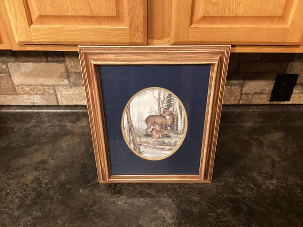 Daniel Smith Framed Wildlife Art - 4 Pc Set 1