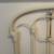 Vintage Elliott’s Design White Enameled Bed Frame with Frame 2 thumbnail