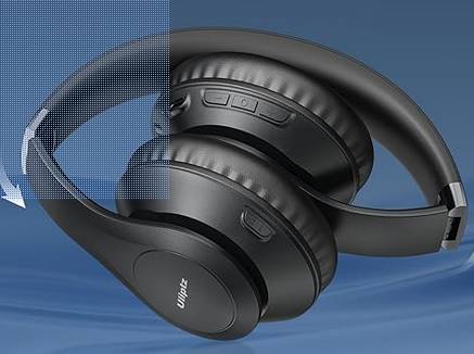 Wireless Bluetooth Headphones Microphone Extra long battery life 1