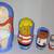 Handmade nesting dolls (matryoshkas), handpainted, fully customizable 22 thumbnail