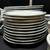 Contempra by Studio Nova Dish Set White Center Blue Stripe Diamonds On Rim 55 Pi 7 thumbnail