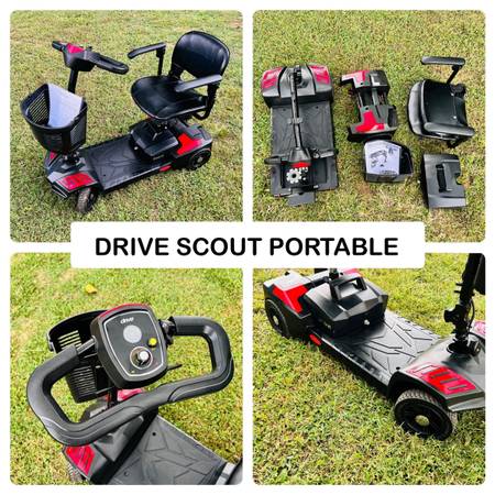 Drive Scout 4 Wheel Mobility Scooter 1