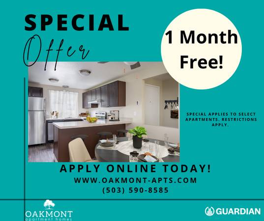 $1,825 / 2br - 940ft2 - Piso inferior 2x2, Ducha con acceso directo, Balcón XL con almacenamiento, Lavadora y secadora (Tigard)63820824605825120
