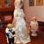 VINTAGE PORCELAIN BRIDE DOLL WITH FLOWER GIRL AND RING BEARER SET 13 thumbnail
