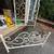 Twin bed frame - white, metal, good condition 1 thumbnail