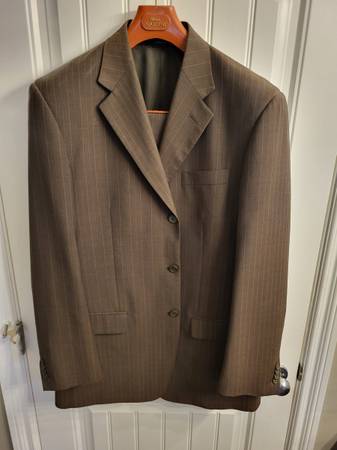 ✅ Men's Italian 2pc Single Breasted Suit by Palasso 1