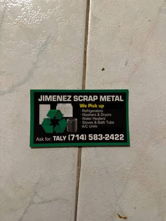 Scrap metal pickup 1