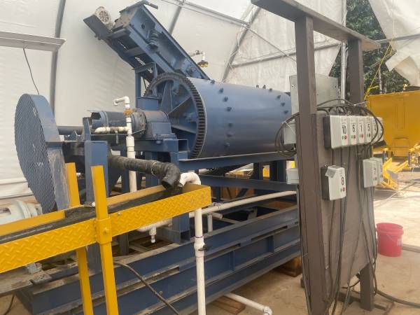 Gold ore processing 1