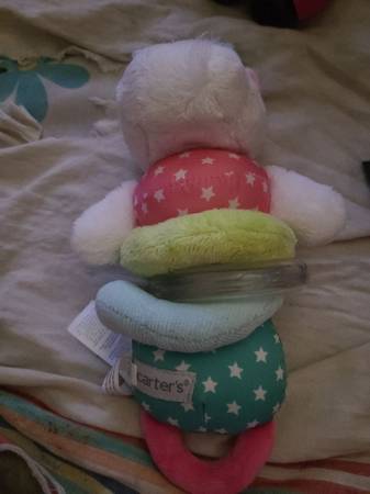 Unicorn Carters carseat baby toy 1