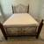 Bed - solid wood and metal frame 2 thumbnail