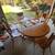 4 or 6 person kitchen table with 6 high back wooden chairs 3 thumbnail