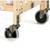 Foundations Hideaway Folding Wood Crib 4 thumbnail