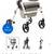 Medline Walker for standing or sitting use. Very good condition. 5 thumbnail