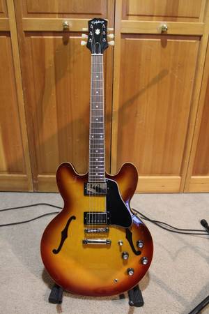 Epiphone 335 Iced Tea w HSC 1