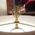 Vintage pierced Blanc de Chine Lamp - lights on top and bottom 12 thumbnail