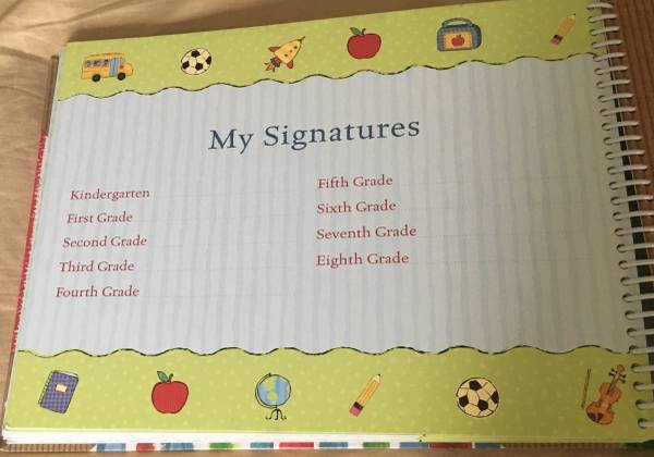 "My School Memories" Book--NEVER USED - $863471085658883123