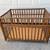 NUline Foldable Wooden Crib on Wheels 1980s 3 thumbnail