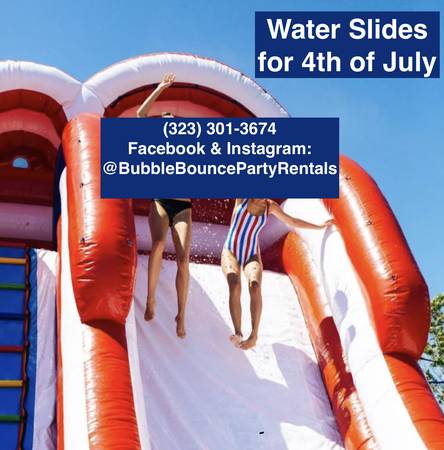 water slide trampolines, jumpy, moon walkers, bouncer 1
