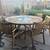 Solid teak outdoor dining set 1 thumbnail