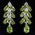 Glamorous RICH Green PARIDOT Necklace/Bracelet/Earring. 5 thumbnail
