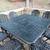 Hanamint Tuscany Luxury Patio Square Table 60"×60" w/ 8 Chairs. CAST - 4 thumbnail