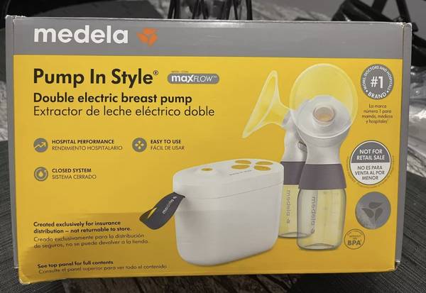 Medela Pump In Style Double Electric Breast Pump (NO BOTTLES) - NEW 1