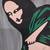 Mona Lisa Kiss My Ass Oil on Canvas Painting 20 X 16 8 thumbnail
