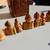 CHESS SET old AFRICAN hand carved wood 15 thumbnail