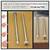 Vinyl Flat Trim 1 3/4" and 3" screws for retro vinyl window install 2 thumbnail
