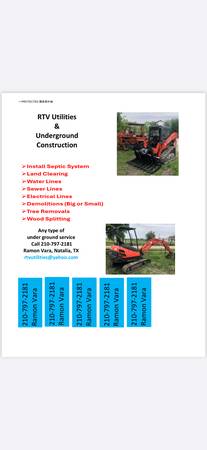 Demolition//Trenching /Hauling 1