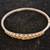 KN Kajal Naina Sterling Silver Citrine Hinged Bangle Bracelet 1 thumbnail