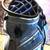 AdamsGolf Sky Blue Large Standing Golf Bag 2 thumbnail