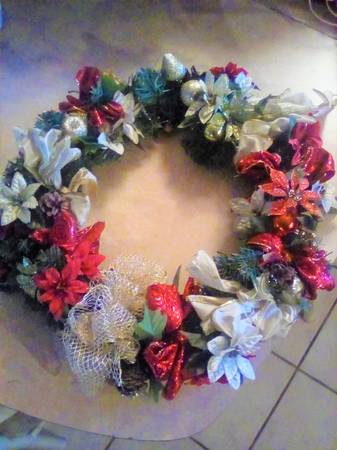 Christmas Wreath or Cemetery Wreath 1
