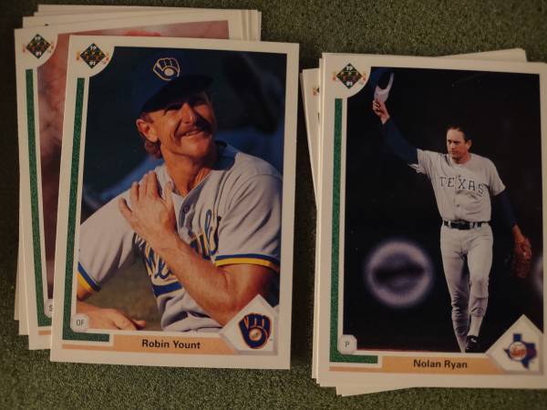 HOFers / 1991 Upper Deck 14 Mint Glossy Baseball Cards / See Listing 1