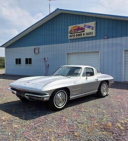 1964 *Chevrolet* *Corvette Coupe Silver 1