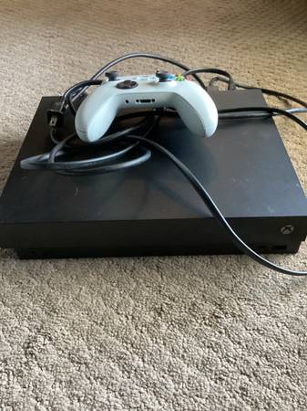 Microsoft Xbox One X Console Black 1